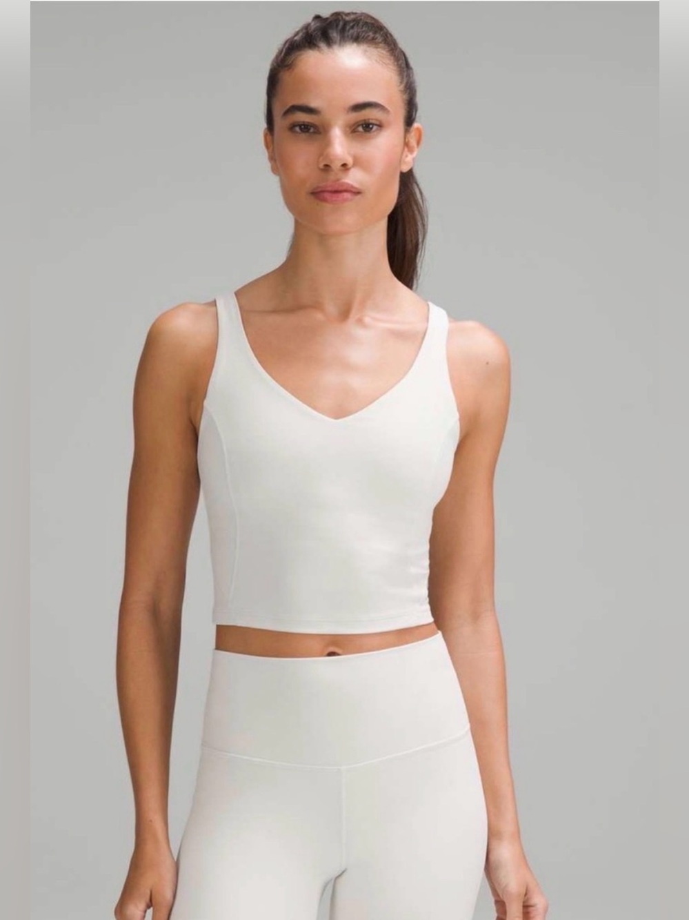 lululemon Align V‑Neck Cropped Tank Top